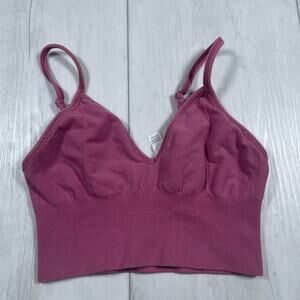Alo Yoga Sports Bra Women Small Gym Pink Athleisure Yoga